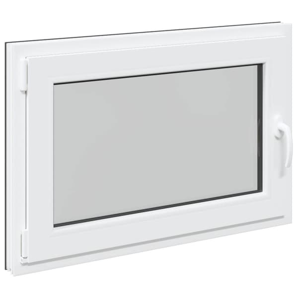Källarfönster RISOR Antracit 90 x 60 cm PVC och glas