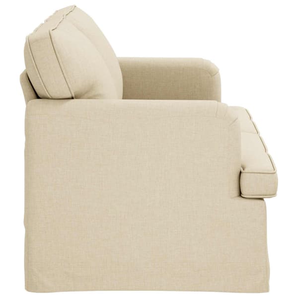 Soffa Kräm 162 x 80 x 85 cm tyg