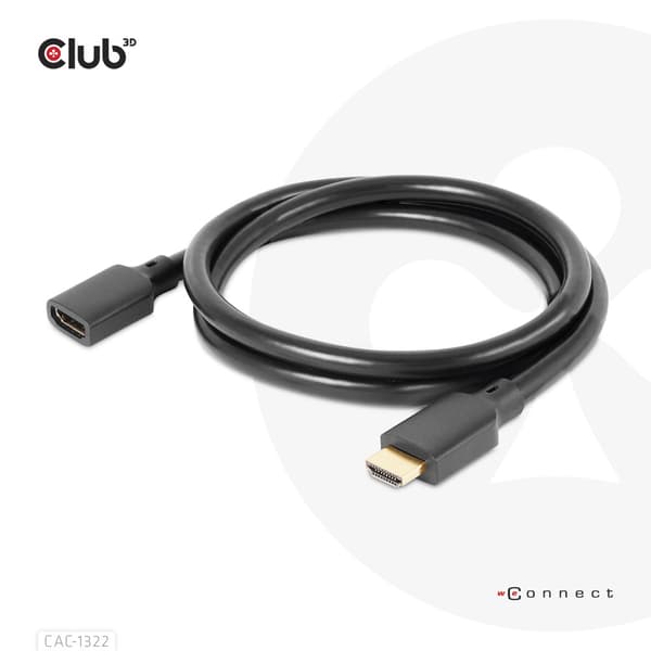 Club 3D HDMI-förlängningskabel - 1 m