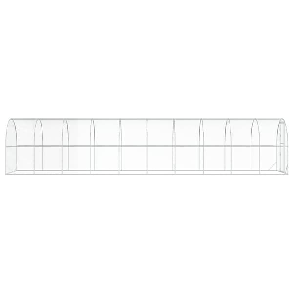 Hönsgård Silver 1000 x 200 x 200 cm Galvaniserat stål