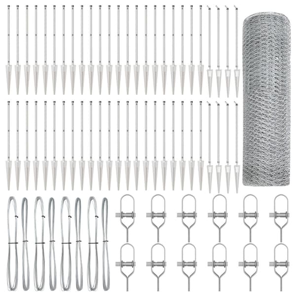 Stängselstolpe Silver