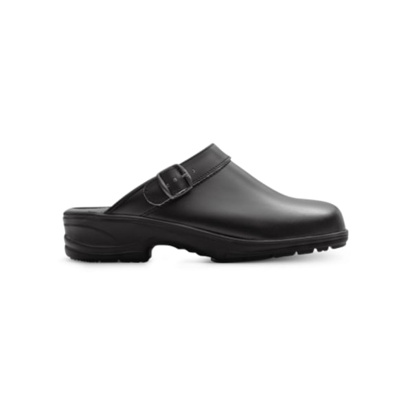 Birka Backstrap Work Clog Black Unisex