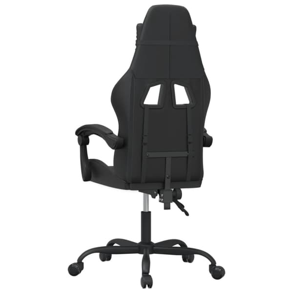 Gamingstol svart konstläder