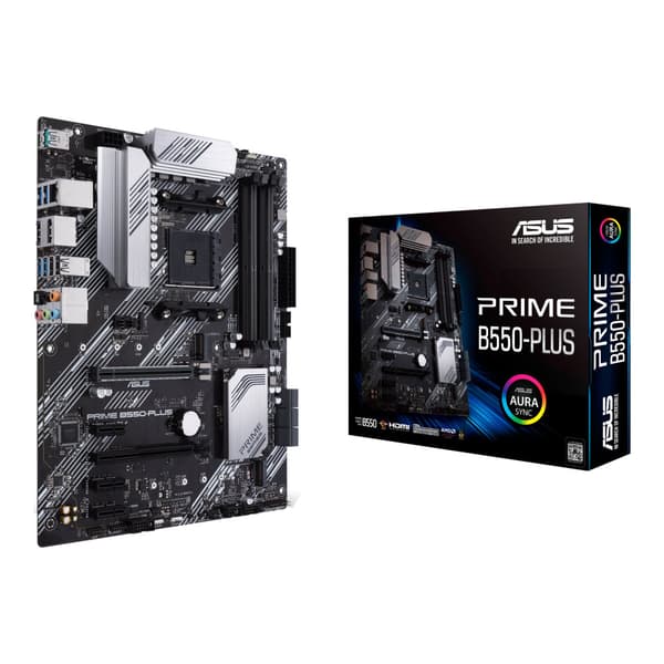 ASUS PRIME B550-PLUS - moderkort - ATX - Socket AM4 - AMD B550