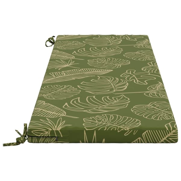 2-delade Bänk Kuddar SOEST 2 st 100% Polyester Bladdesign