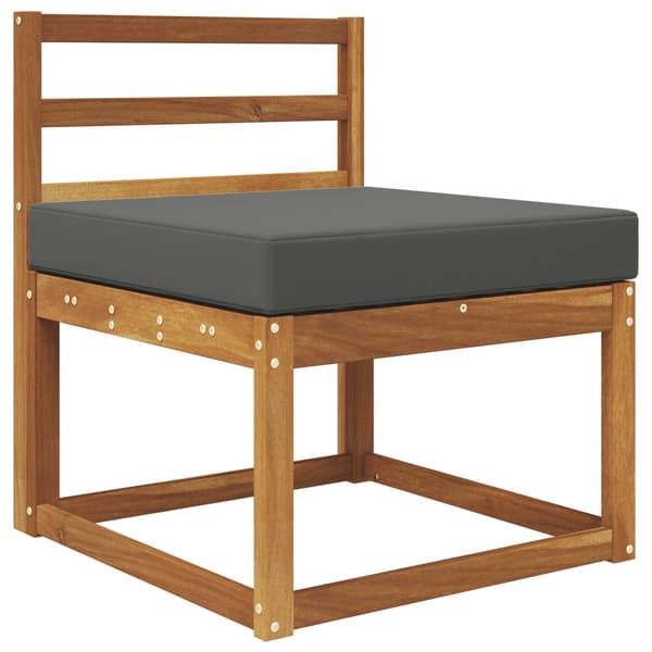 Utomhus Soffa Kudde Polyester Antracit 60 x 60 cm