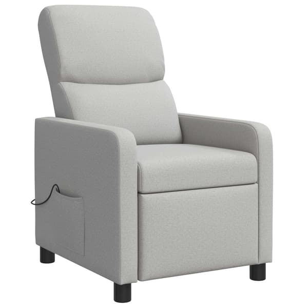 Massagefåtölj Moln Grå Tyg