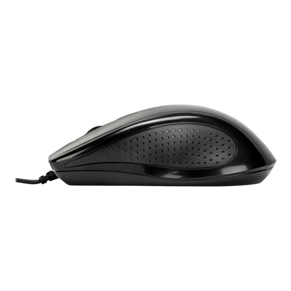 Targus Full-Size - mus - antimikrobiell - USB - svart