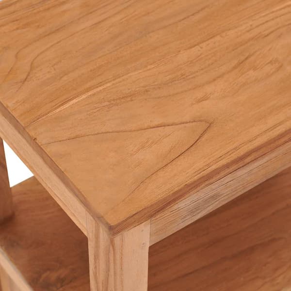 Sängbord 40x30x50 cm massiv teak