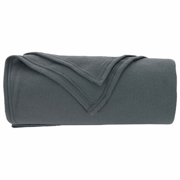 Filtar 6 pcs Mörkgrå 200 x 150 cm Fleece