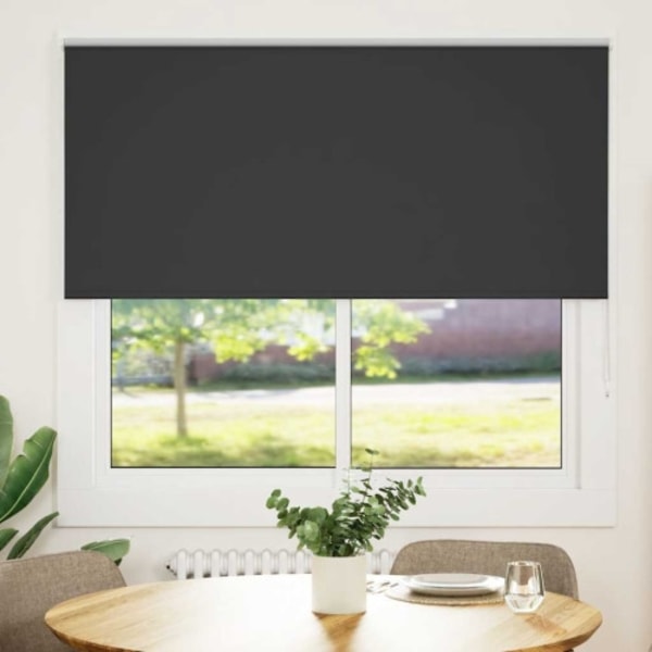 Rullgardin mörkläggning svart 155x175 cm tyg bredd 151,6 cm