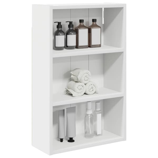 Badrumsväggskåp Vit 40 x 16 x 62,5 cm Konstruerat trä