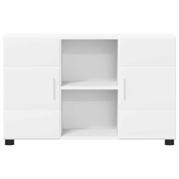 Sideboard FLORIN 88,5 x 30,5 x 55,5 cm Vit Konstruerat trä