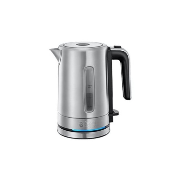 Russell Hobbs Compact Home 24190-70 - vattenkokare - borstat stål/svart