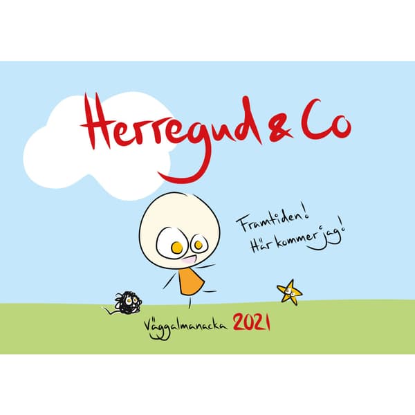 Herregud & Co Väggkalender 2021 (bok)