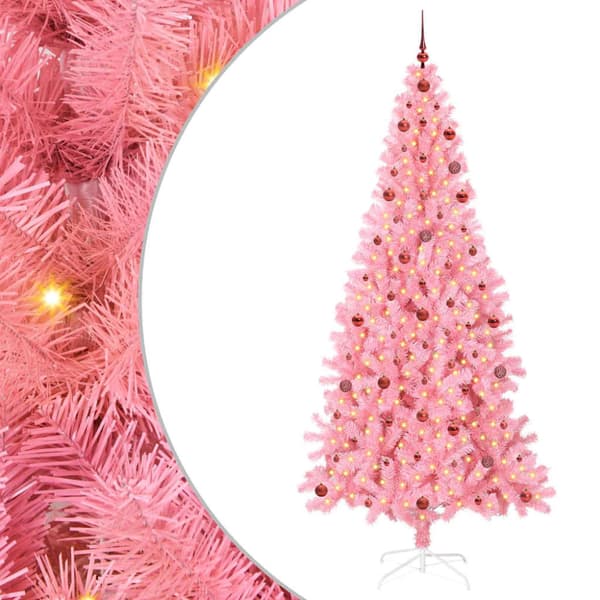 Julgran Rosa 240 cm PVC