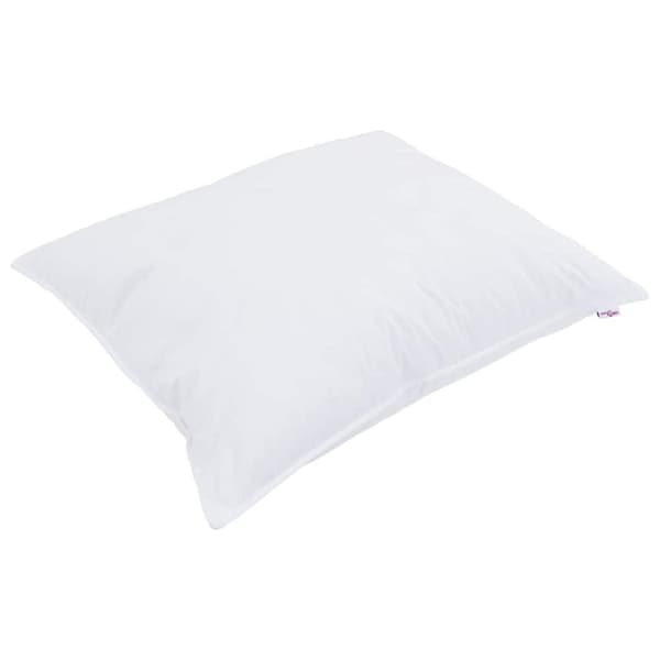 Duntäcke med kudde 2 pcs Vit Mikrofiber