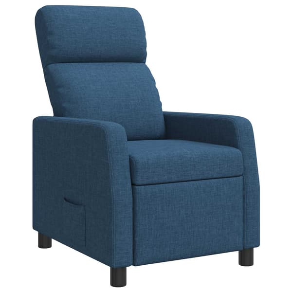 Recliner Blå Tyg