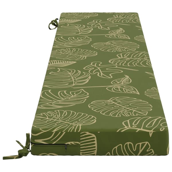 2-delade Bänk Kuddar SOEST 2 st 100% Polyester Bladdesign