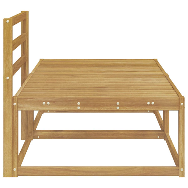 2 Stycke Utomhuspall Polyester Vit