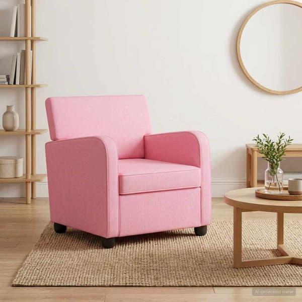 Fåtölj Rosa Tyg