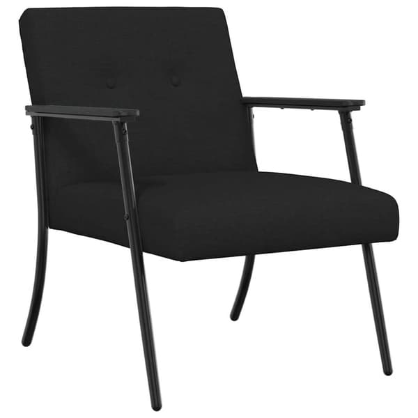 fåtölj Svart tyg