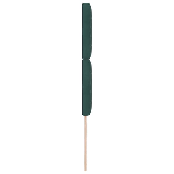 Huvudgavel Mörkgrön 90 cm Sammet