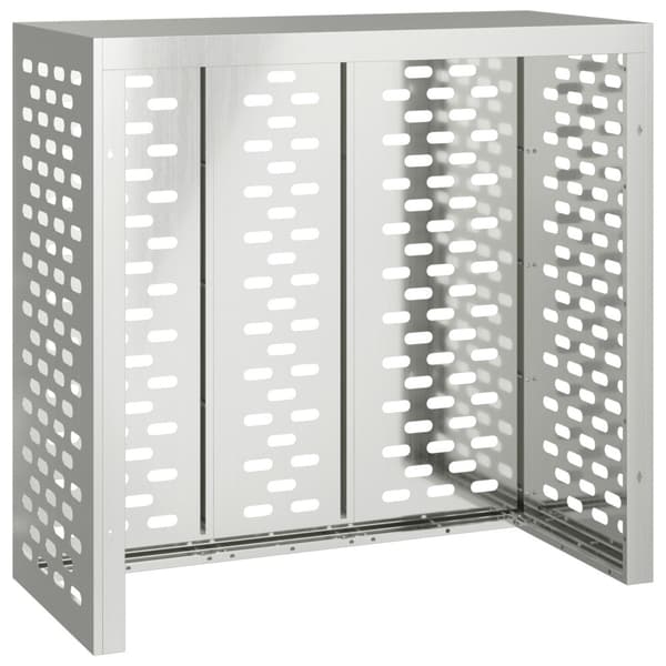 Täckning för Luftkonditionering Silver 110 x 50 x 105 cm