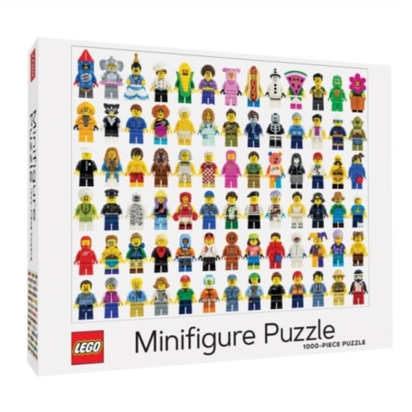 Lego Minifigure 1000-Piece Puzzle