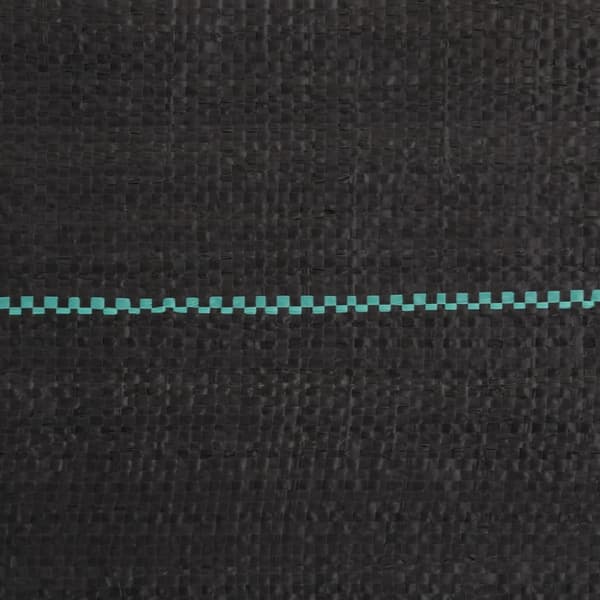 Ogräsmatta svart 1,5x25 m PP