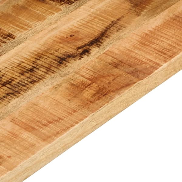 Bordsskiva 100x20x3,8 cm rektangulär massivt grovt mangoträ