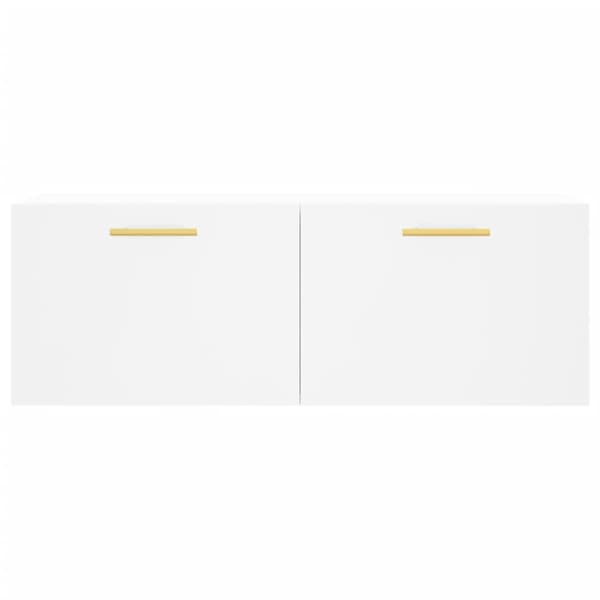 Väggskåp vit 100x36,5x35 cm konstruerat trä