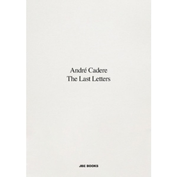 The Last Letters (Letters About a Work) (inbunden, eng)