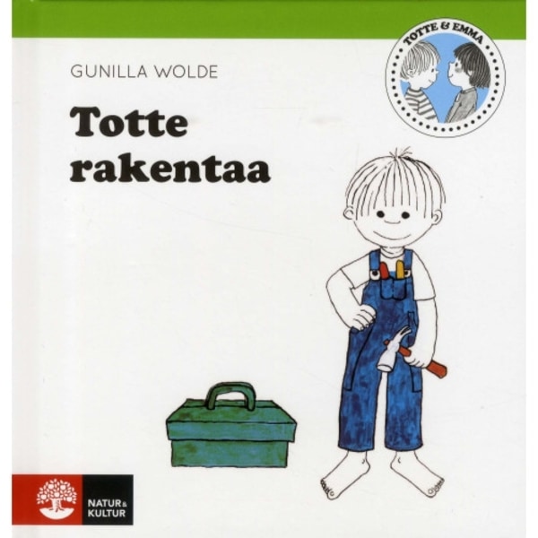 Totte rakentaa (inbunden, fin)