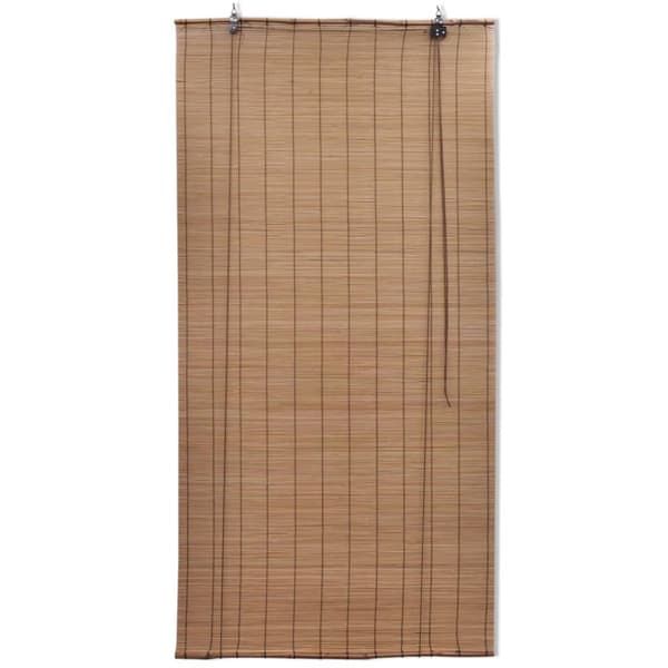 Rullgardin bambu 150x160 cm brun