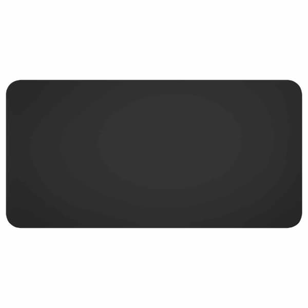 Matbord 100 x 50 x 75 cm Konstruerat trä Svart Rektangulär