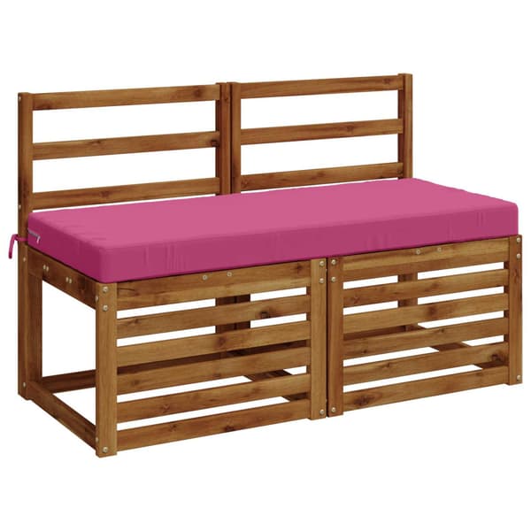 Bänk kudde SOEST 100% Polyester Rosa 110 x 50 x 8 cm
