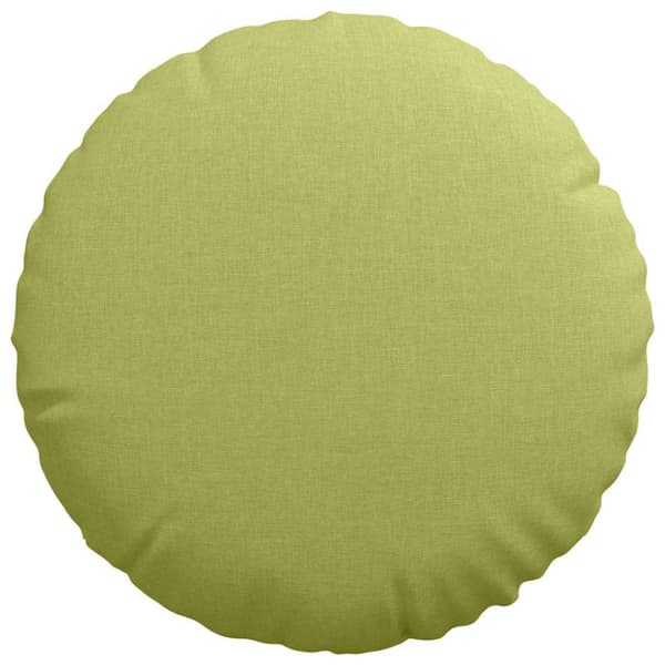 Sittkuddar 2 pcs Ljusgrön Ø40 x 13 cm tyg