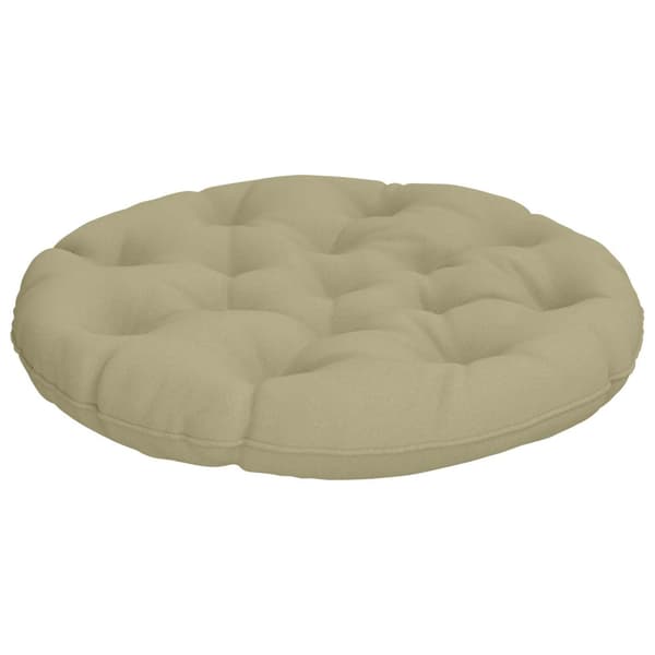 Hängstolskudde VIANEN 100% Polyester Ljusgrön Ø 80 x 12 cm