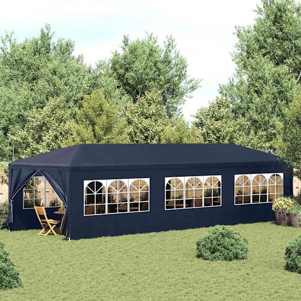 Partytält 3x9 m blå