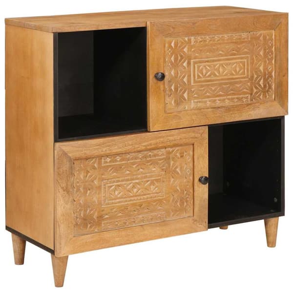 Sideboard Ljusbrun 33,5 x 80 x 75 cm