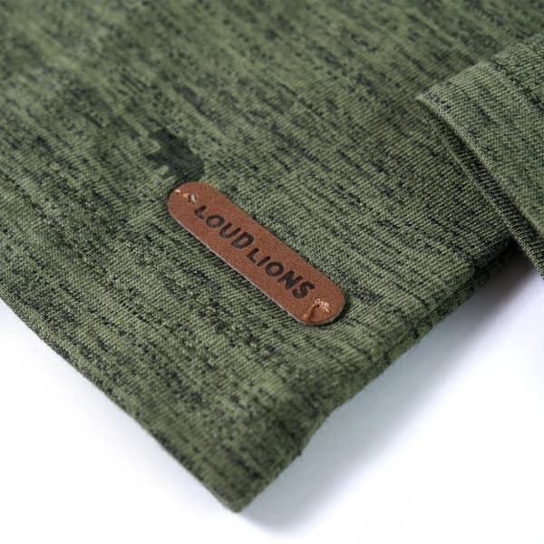 Skjorta för barn khaki melange 104