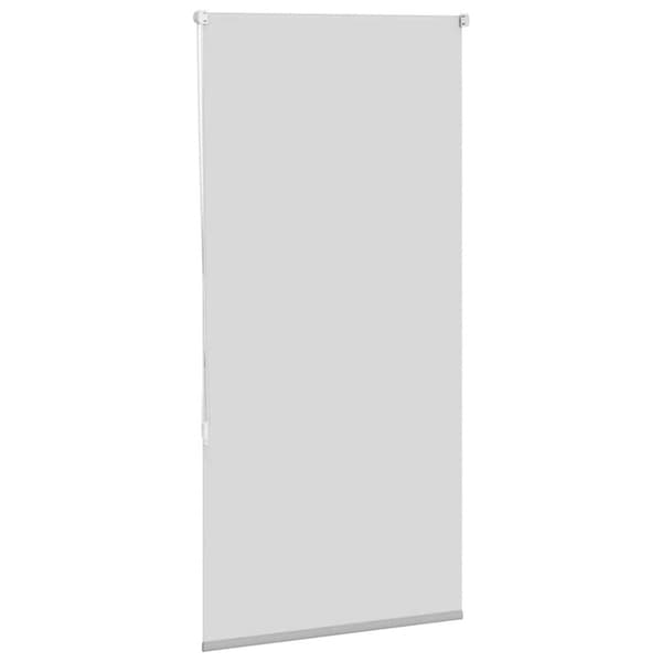 Rullgardin mörkläggning ljusgrå 90x130 cm tyg bredd 85,7 cm