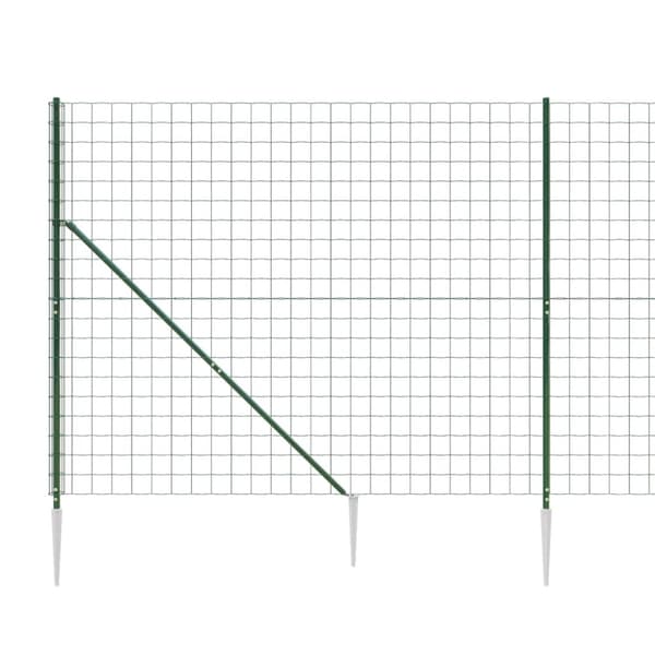Stängsel med markspett grön 2,2x10 m