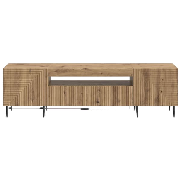LED TV-skåp Artisan-ek Konstruerat trä