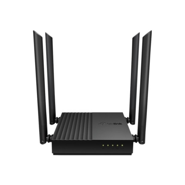 TP-Link Archer A64 V1 - trådlös router - Wi-Fi 5 - skrivbordsmodell Svart