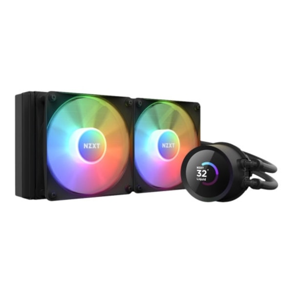 NZXT Kraken 240 RGB - kylsystem med vätska till processorn Svart