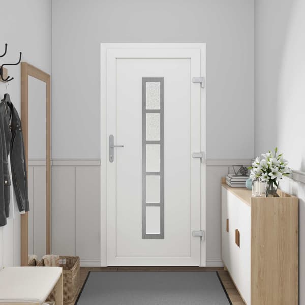 Framdörr Antracit 108 x 208 cm PVC