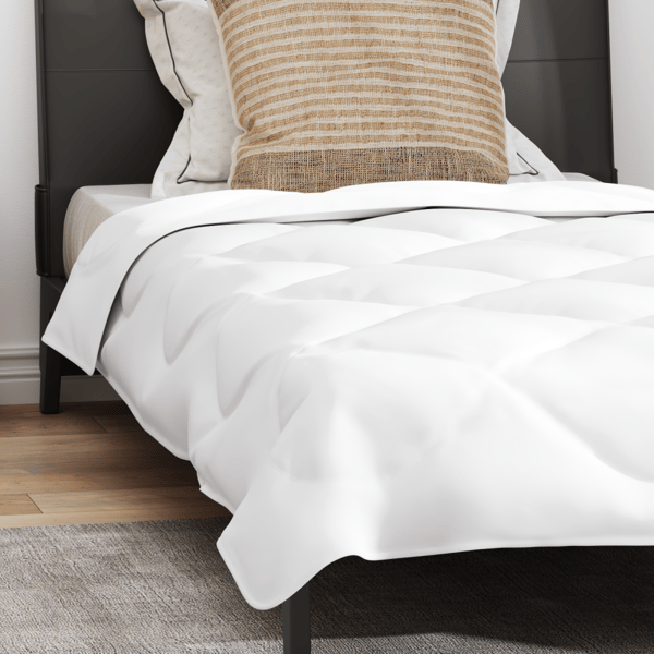 Sommar Duvet med kudde 2 st Vit Mikrofiber