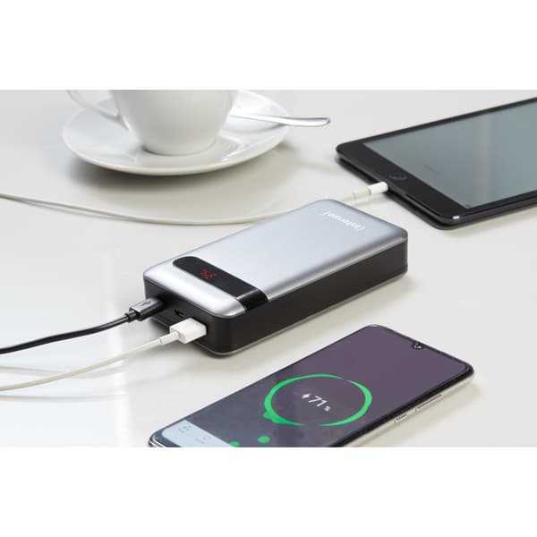 Intenso PD20000 power bank - Li-pol - USB, USB-C